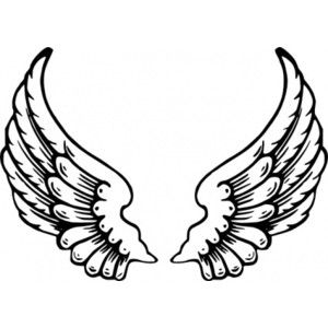 angel clipart broken wing