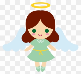 Little full size pinclipart. Angel clipart clear background