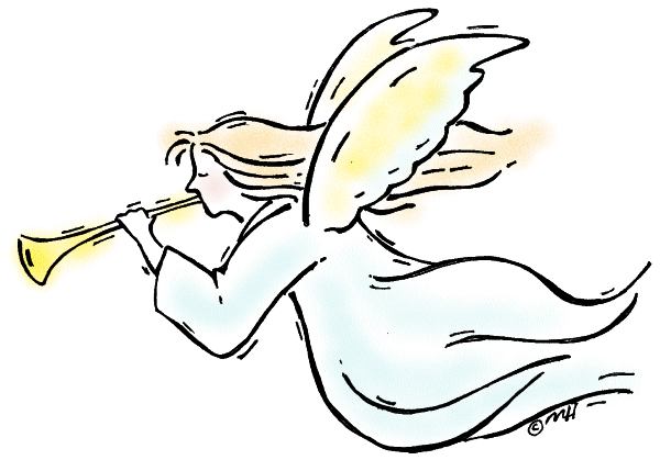 angel clipart color