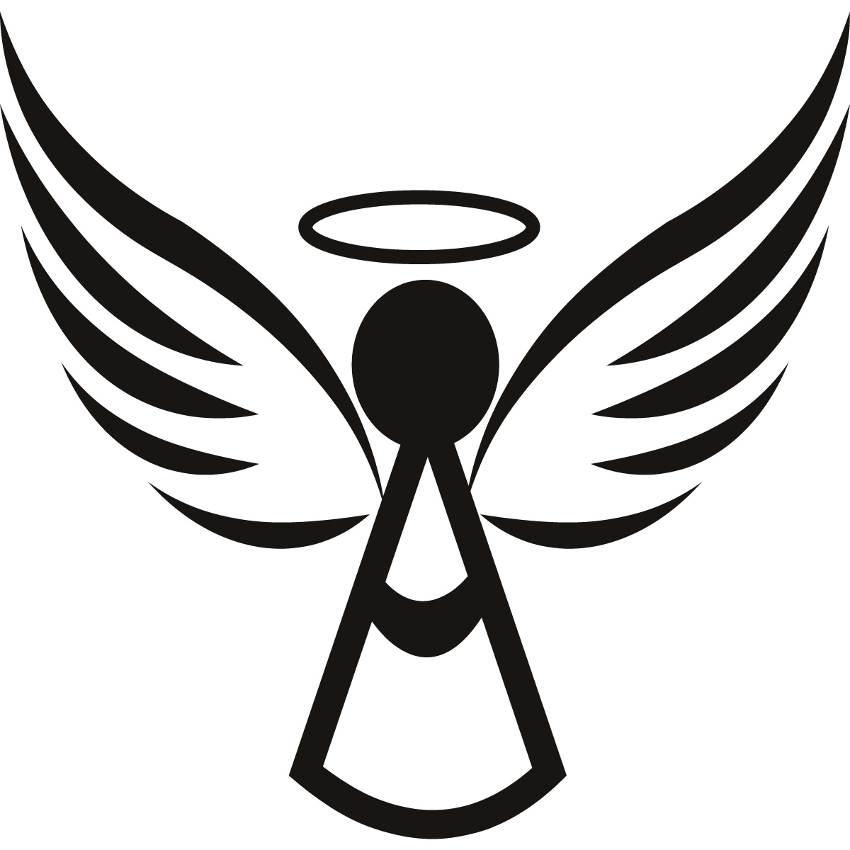 angel clipart logo