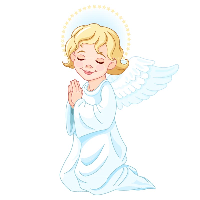clipart angel prayer background