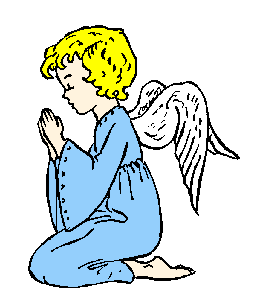 angel clipart pray