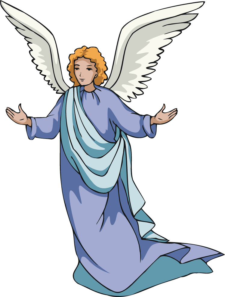 Clipart angel religious. Gabriel pencil and in