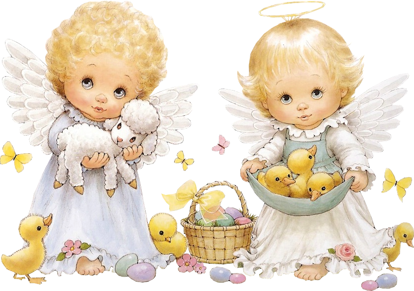 Angels clipart easter. Cute by joeatta on