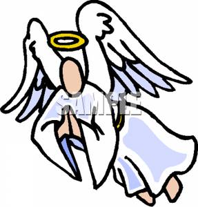 Praying royalty free picture. Angels clipart flying angel