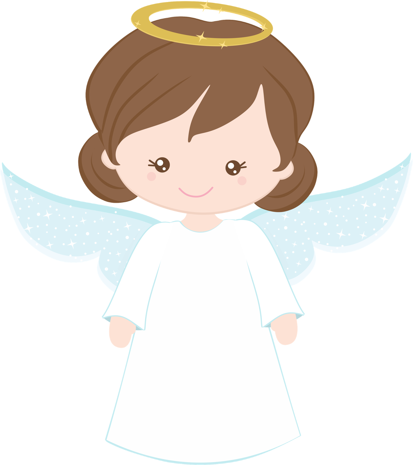 halo clipart pink angel
