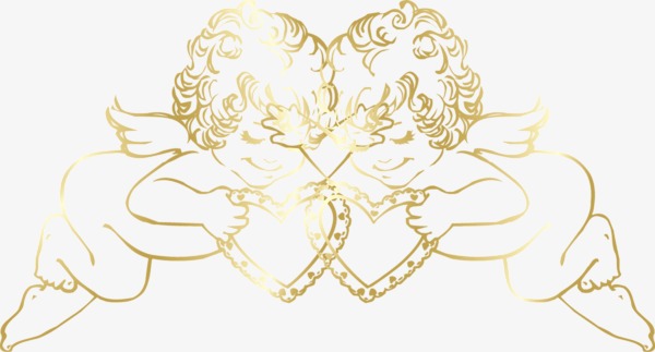 Angels clipart two. Little holding love child