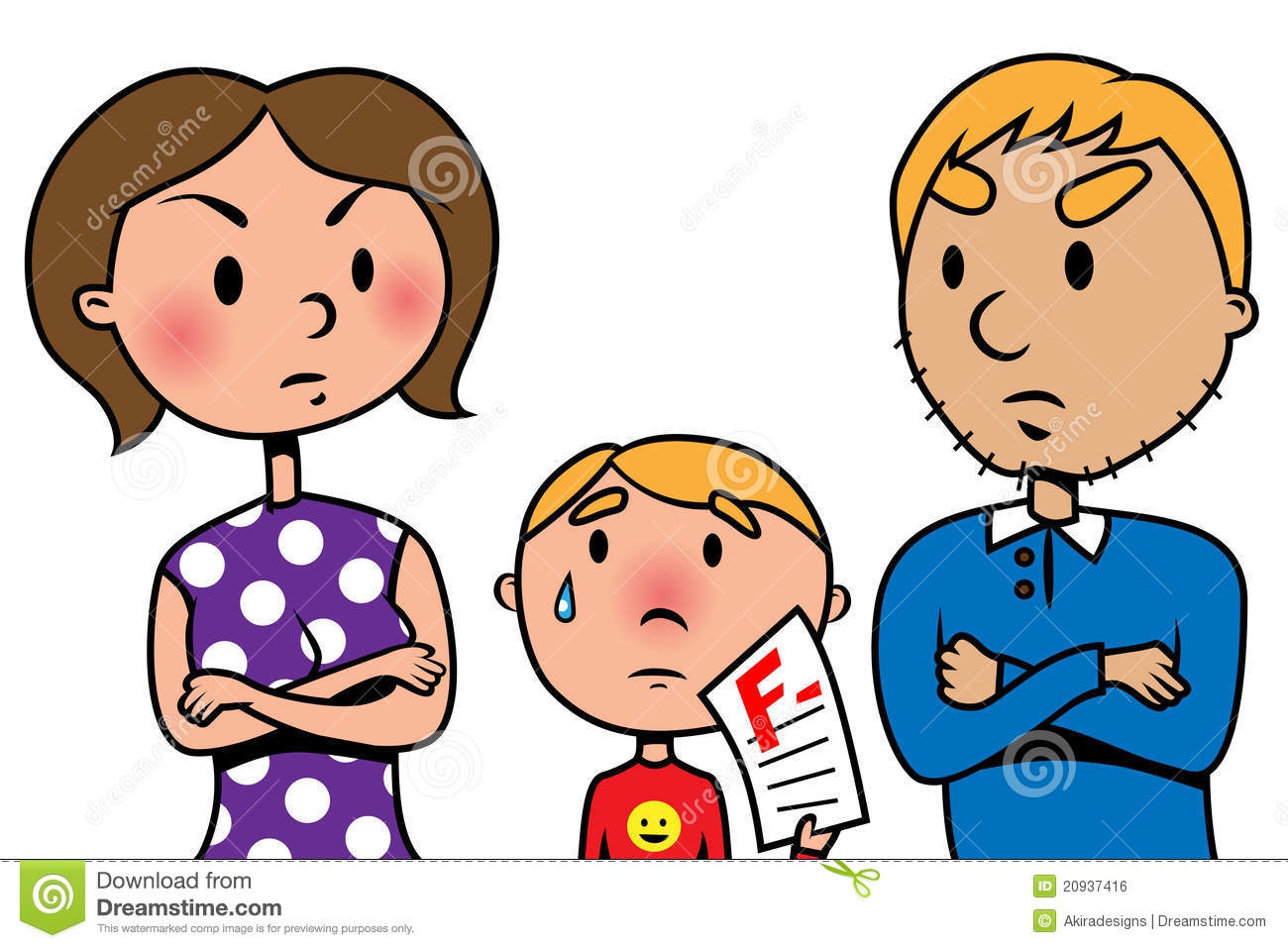 anger clipart angry child