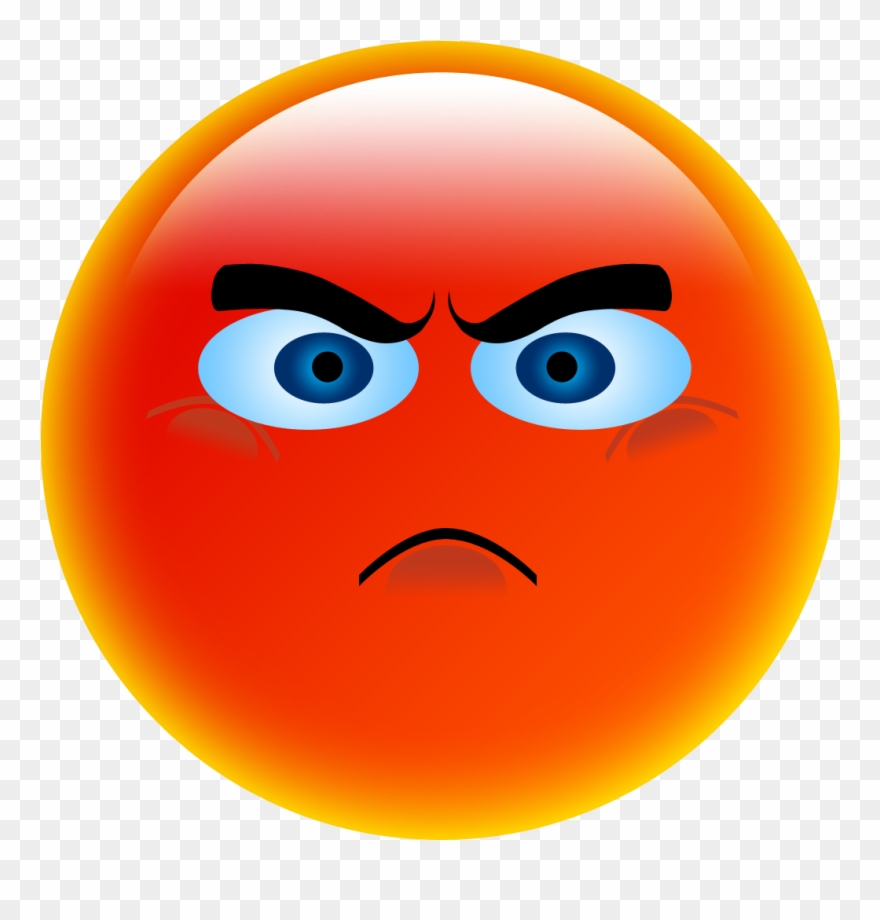 anger clipart angry face