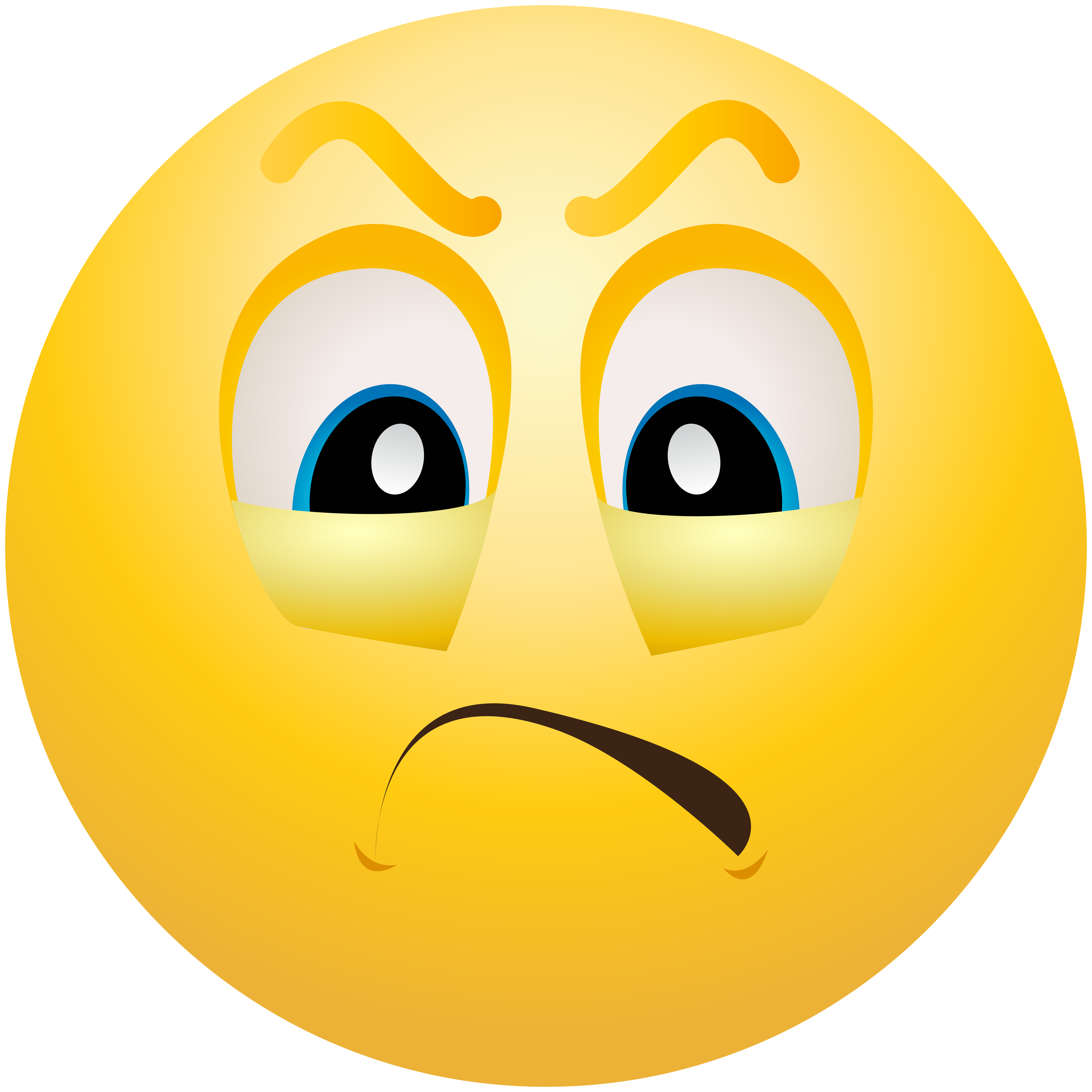 Meat clipart emoji. Angry emoticon png clip