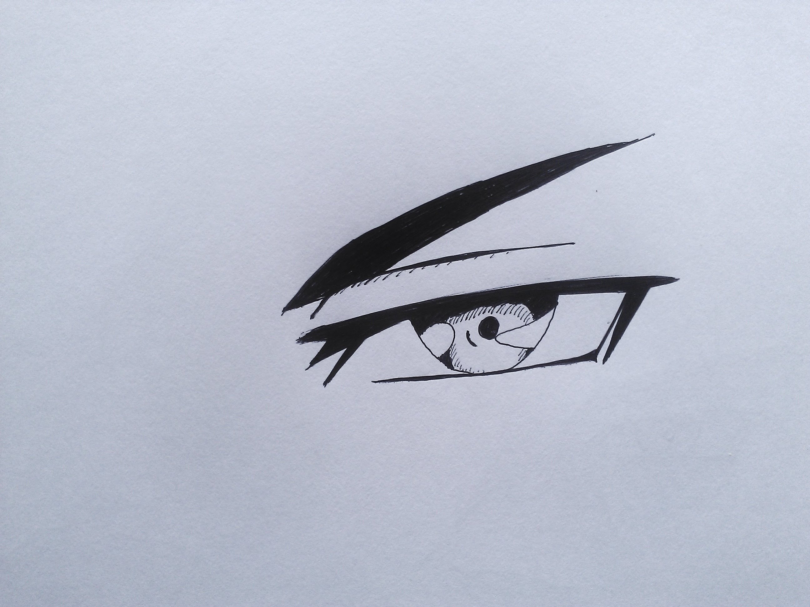 How To Draw Angry Eyes Anime Halloween Drawings Halloweendrawings