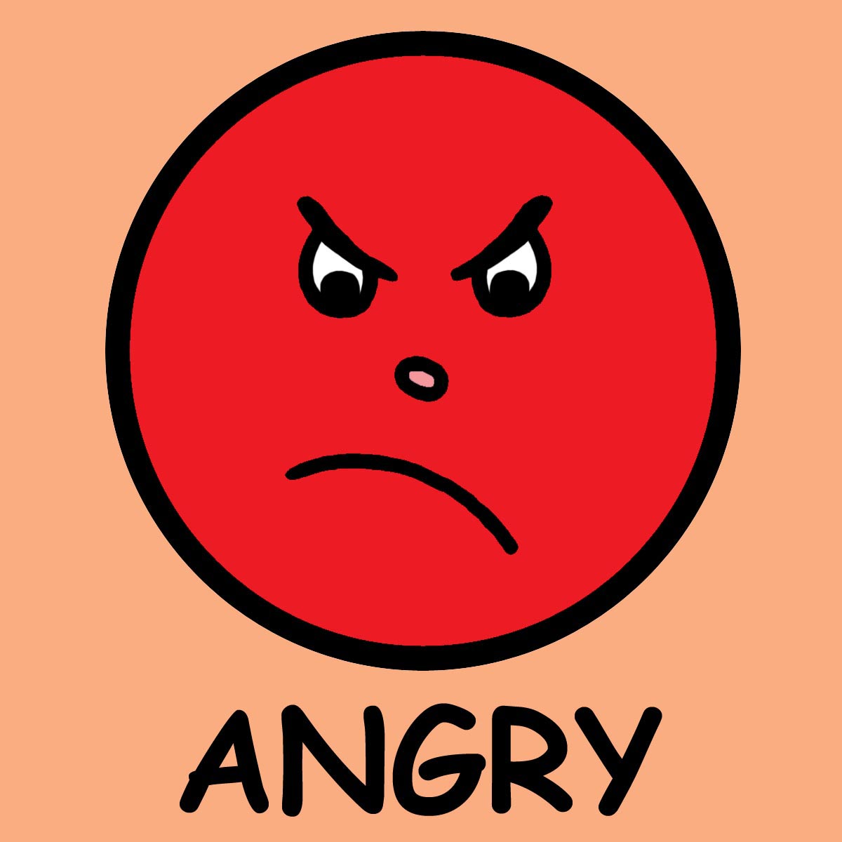anger clipart fear emotion