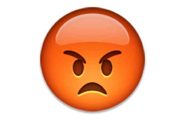 Free face emoji transparent. Mad clipart angry emoticon