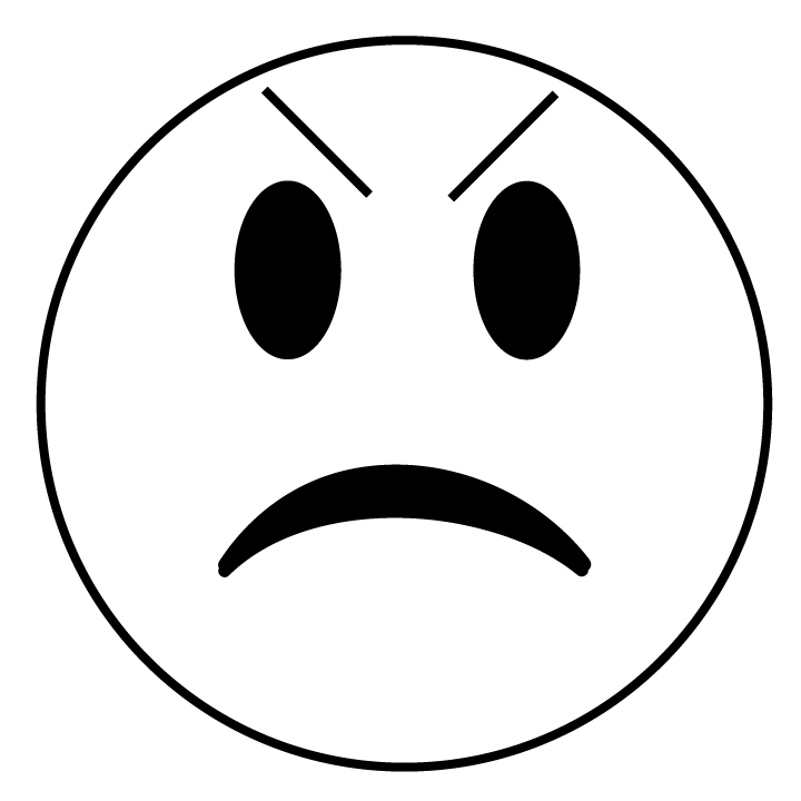 Angry clipart angry face. Mad 