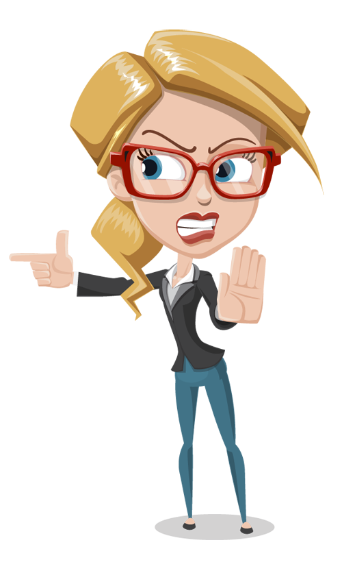 Angry clipart angry lady, Angry angry lady Transparent FREE for