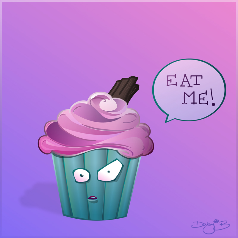 Angry clipart cupcake. By daisybisley on deviantart