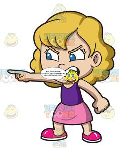 angry clipart female