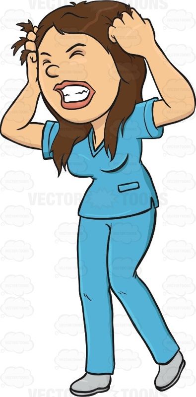 Angry clipart female. Patient 