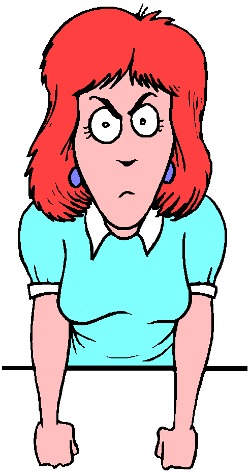 frustrated clipart frustrated person