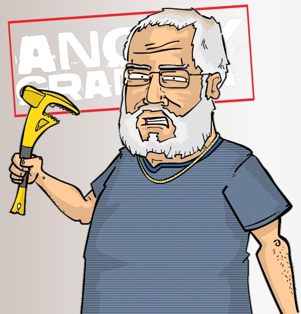 Angry clipart grandfather, Angry grandfather Transparent FREE for