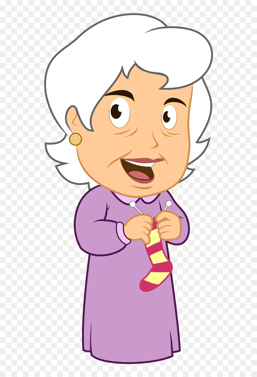 Angry grandmother