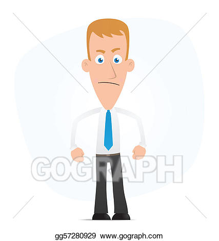 angry clipart manager