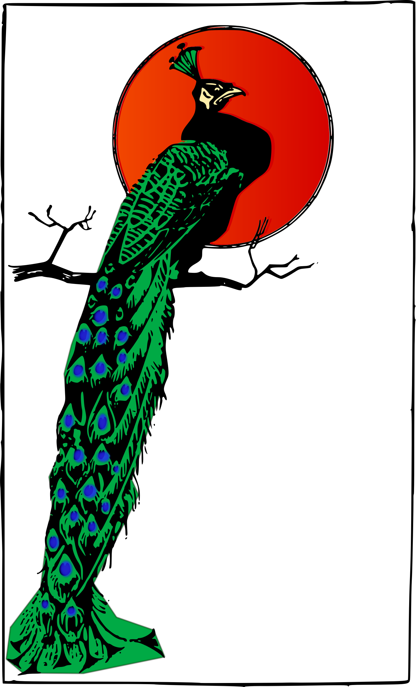 Angry clipart peacock. Big image png