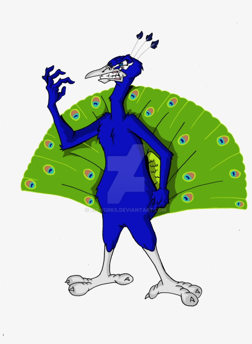Angry clipart peacock. Free 