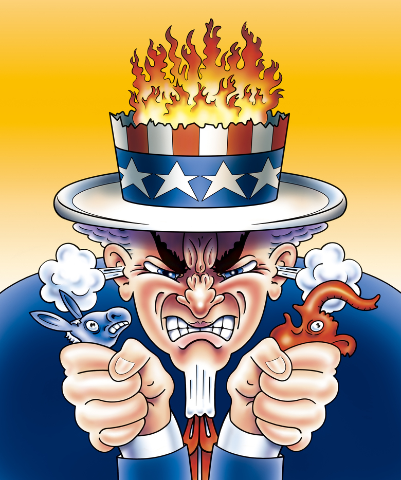 angry clipart politician
