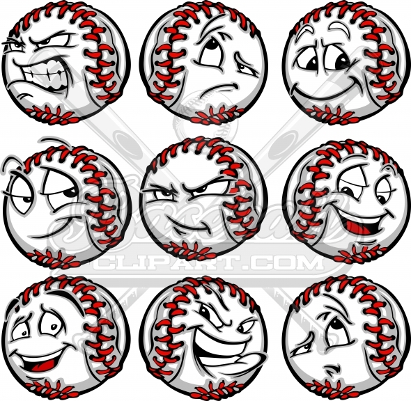 angry clipart softball