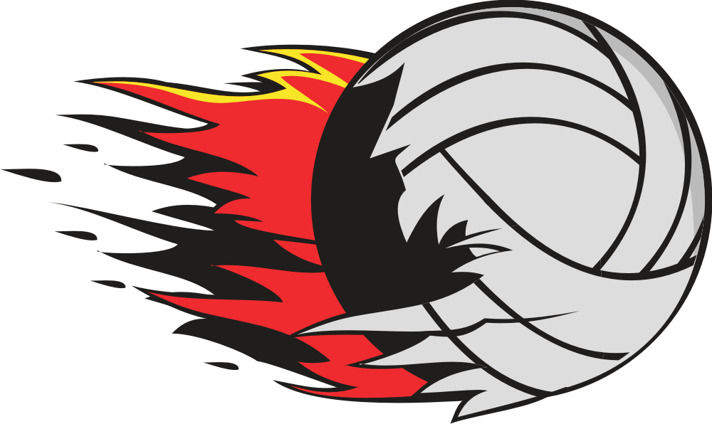 angry clipart volleyball