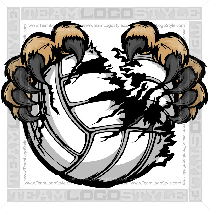 angry clipart volleyball