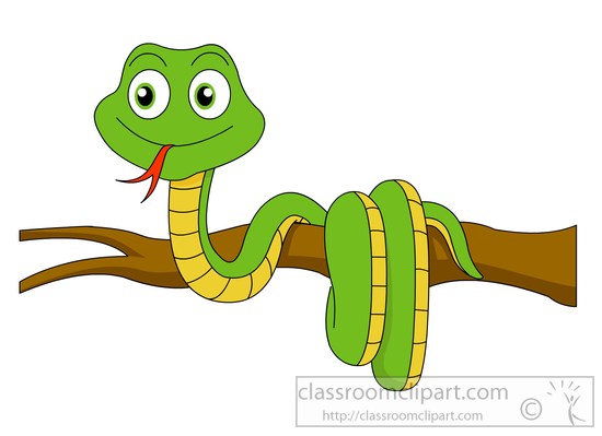 snake clipart kid