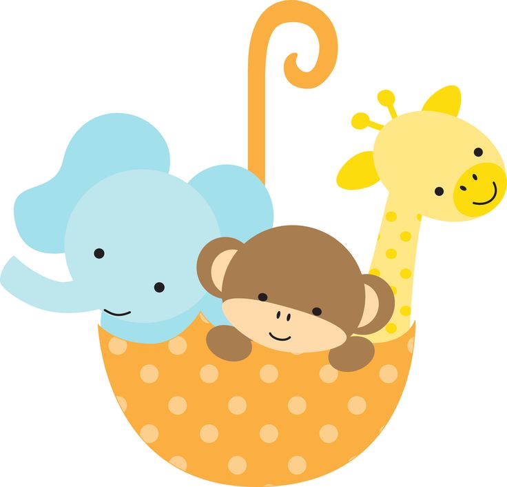 Animal clipart baby shower.  best safari images