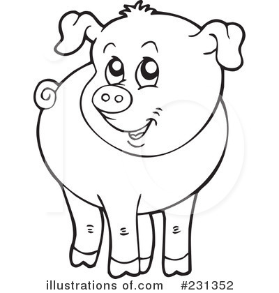 animal clipart black and white
