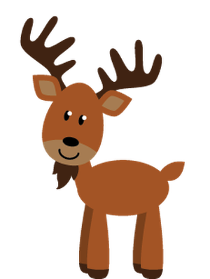 Woodland and forest animals. Animal clipart cute