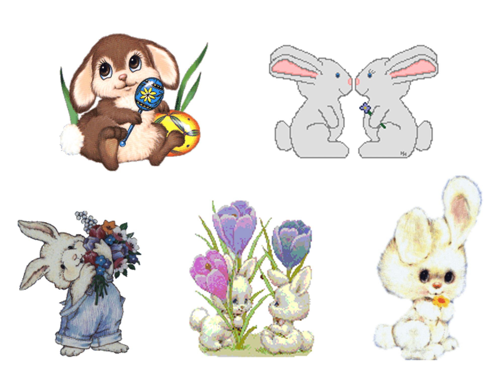 Animal clipart easter. A huge list of