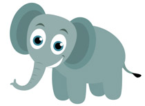 animal clipart elephant