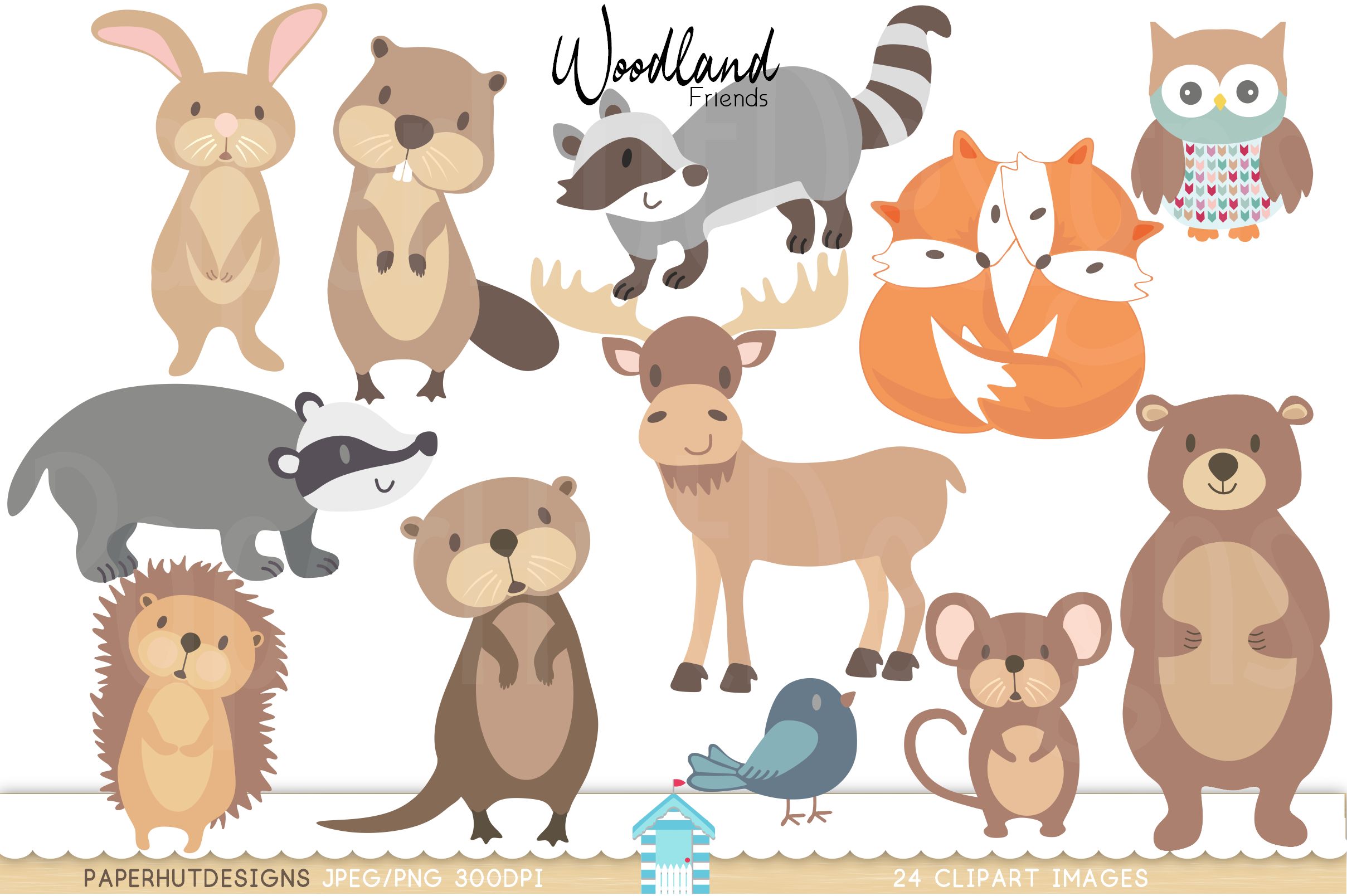 woodland clipart forrest animal