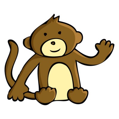 animal clipart monkey