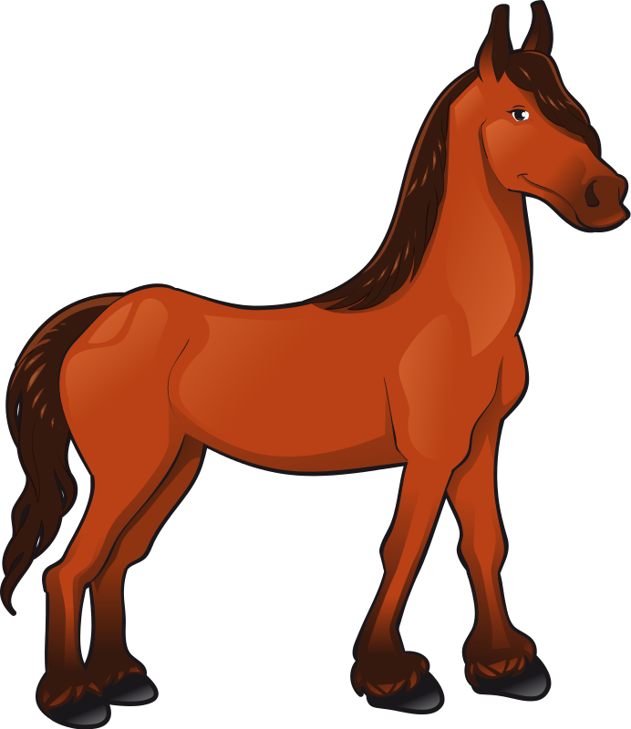 Horse free to use. Hamster clipart painting