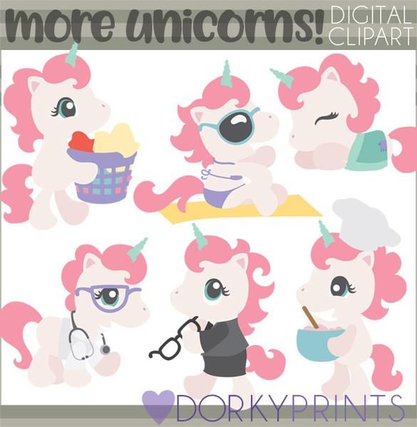 animals clipart unicorn