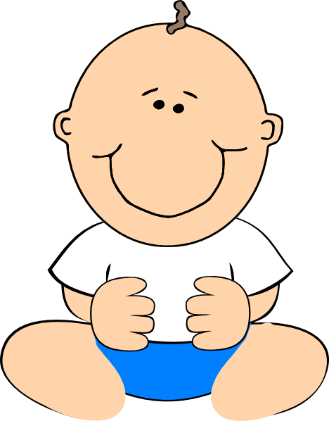 animated clipart baby