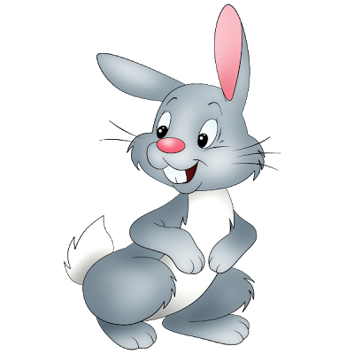 Rabbit clip art arts. Characters clipart bunny