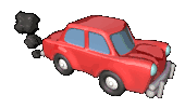 animated clipart car