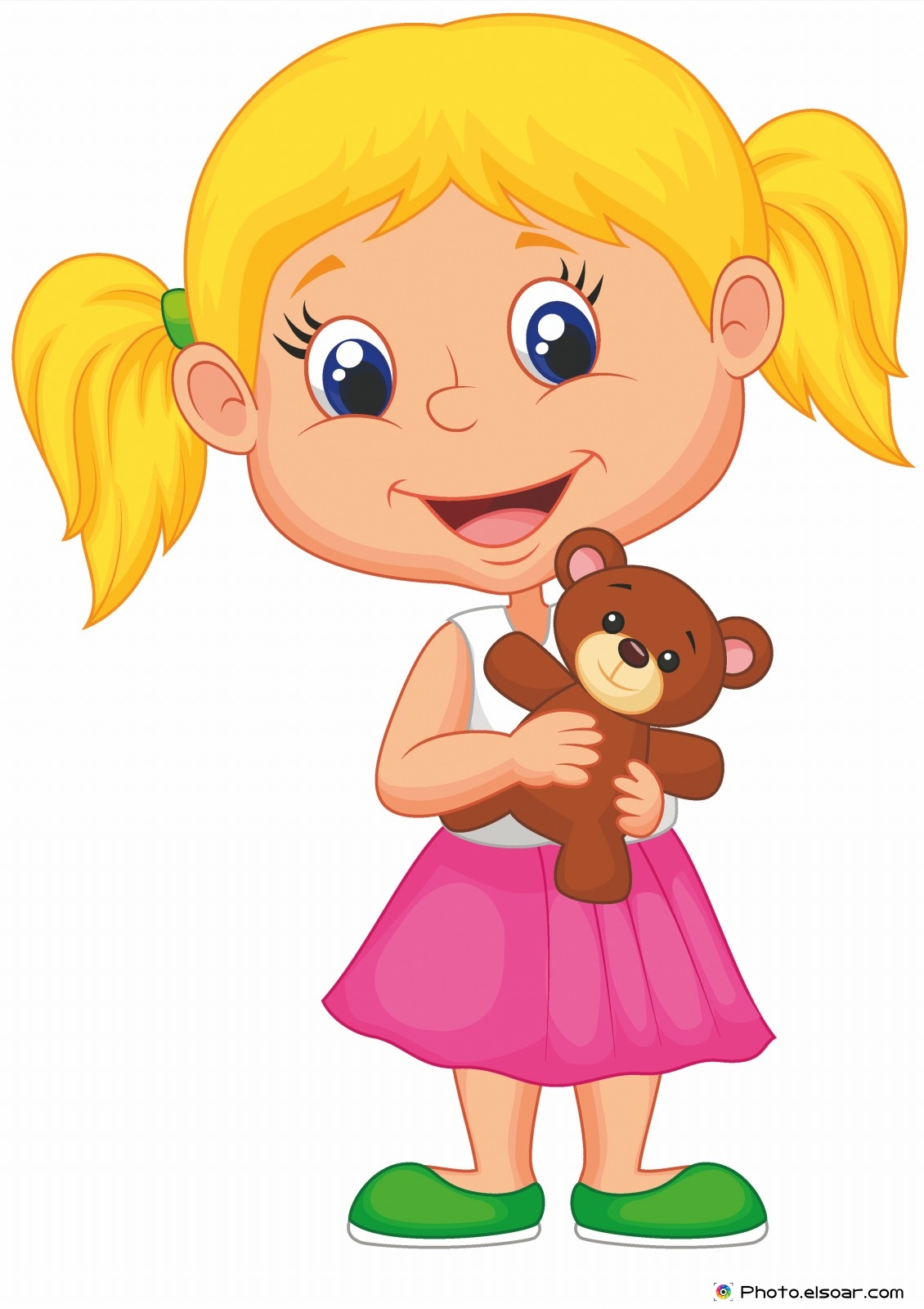 animated clipart child