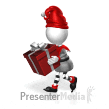 animated clipart elf