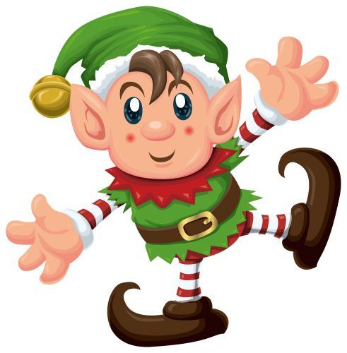 animated clipart elf