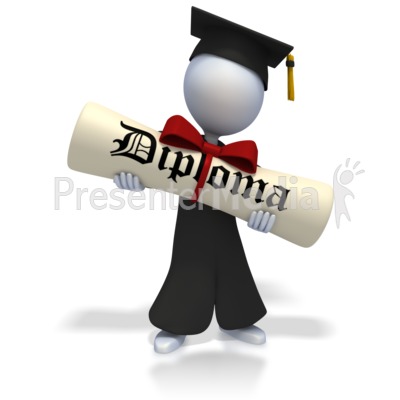 animated clipart graduation