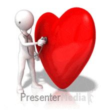 animated clipart heart